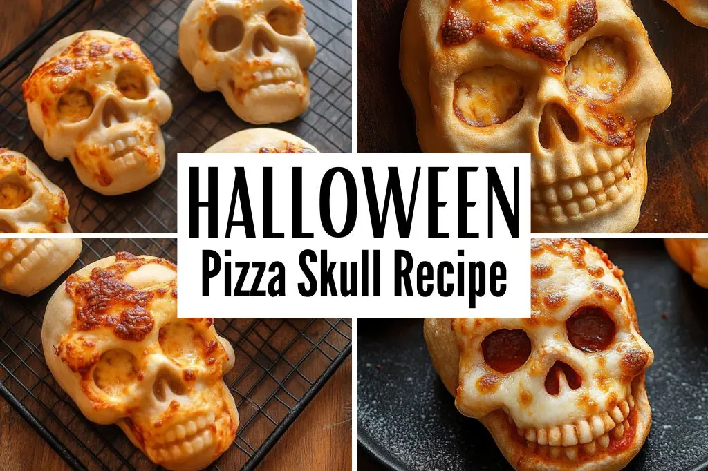 Get ready to delight your guests with these Halloween Pizza Skulls! These cheesy, golden-brown pizza pockets are baked in a skull-shaped mold for a spooky twist on a classic favorite. Easy to customize with your favorite toppings, they’re perfect for Halloween parties or a fun family dinner.
