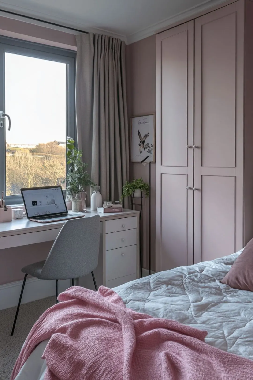 Thinking of adding pink to your bedroom? Explore our 23 stylish pink bedroom ideas for adults. From elegant and sophisticated to quirky and unique, there&rsquo;s a design to match every taste.  Cozy, aqua and, dusty, luxe, glam, bright, bohemian, dark, light, French country, blue and, blush, dusky,  modern, vintage, boho, minimalist, preppy, farmhouse, DIY.