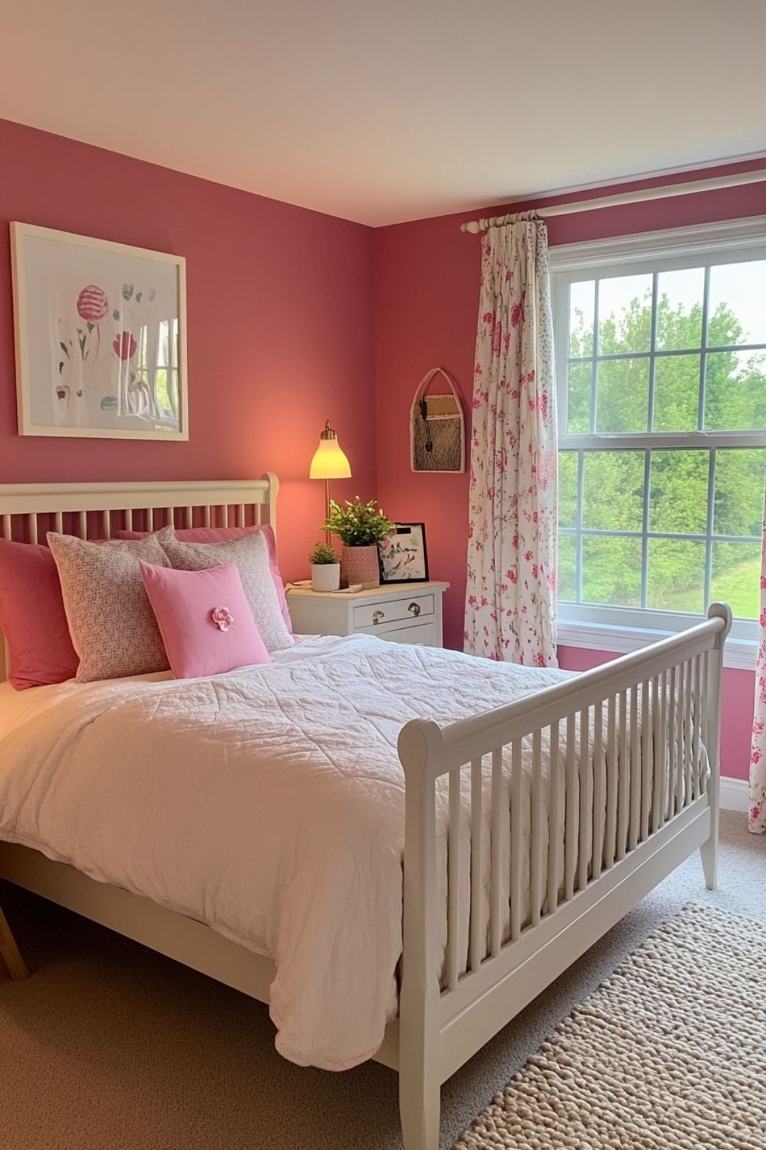 Thinking of adding pink to your bedroom? Explore our 23 stylish pink bedroom ideas for adults. From elegant and sophisticated to quirky and unique, there’s a design to match every taste. Cozy, aqua and, dusty, luxe, glam, bright, bohemian, dark, light, French country, blue and, blush, dusky, modern, vintage, boho, minimalist, preppy, farmhouse, DIY.