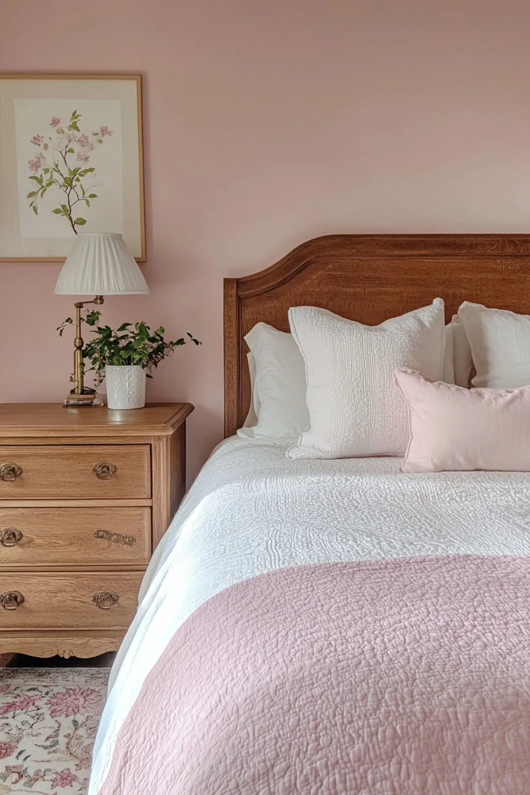 Thinking of adding pink to your bedroom? Explore our 23 stylish pink bedroom ideas for adults. From elegant and sophisticated to quirky and unique, there&rsquo;s a design to match every taste.  Cozy, aqua and, dusty, luxe, glam, bright, bohemian, dark, light, French country, blue and, blush, dusky,  modern, vintage, boho, minimalist, preppy, farmhouse, DIY.