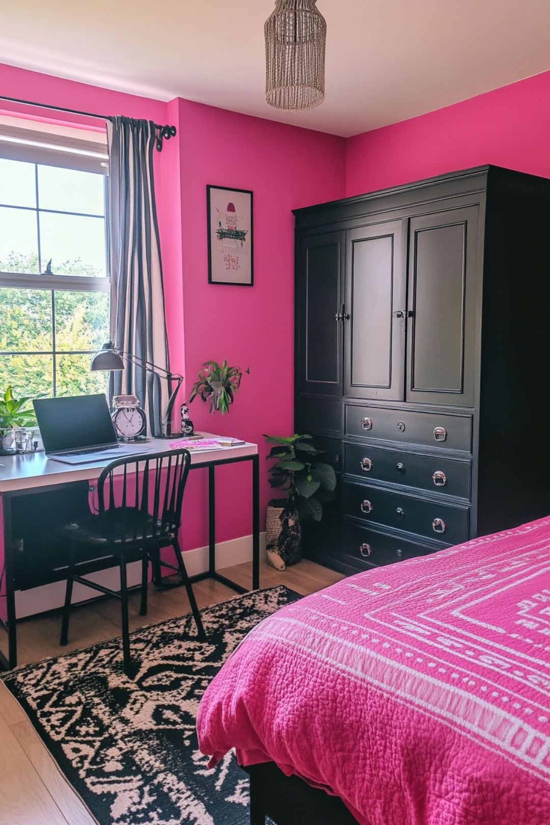 Thinking of adding pink to your bedroom? Explore our 23 stylish pink bedroom ideas for adults. From elegant and sophisticated to quirky and unique, there’s a design to match every taste. Cozy, aqua and, dusty, luxe, glam, bright, bohemian, dark, light, French country, blue and, blush, dusky, modern, vintage, boho, minimalist, preppy, farmhouse, DIY.