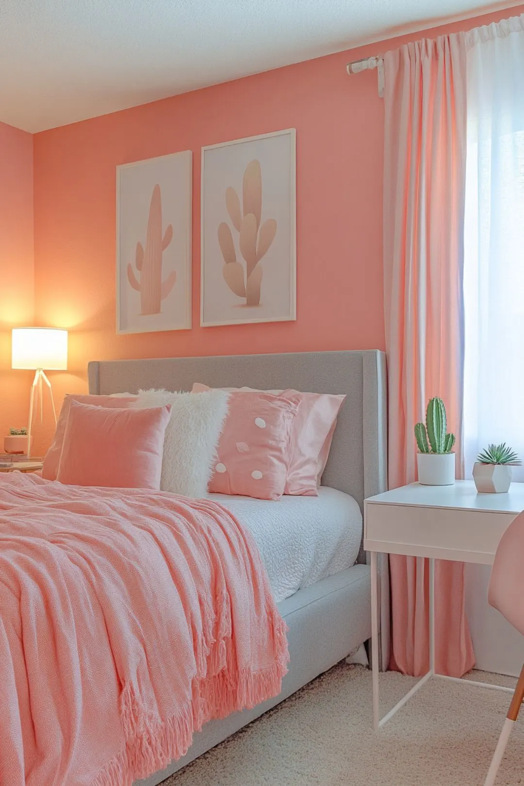Thinking of adding pink to your bedroom? Explore our 23 stylish pink bedroom ideas for adults. From elegant and sophisticated to quirky and unique, there&rsquo;s a design to match every taste.  Cozy, aqua and, dusty, luxe, glam, bright, bohemian, dark, light, French country, blue and, blush, dusky,  modern, vintage, boho, minimalist, preppy, farmhouse, DIY.