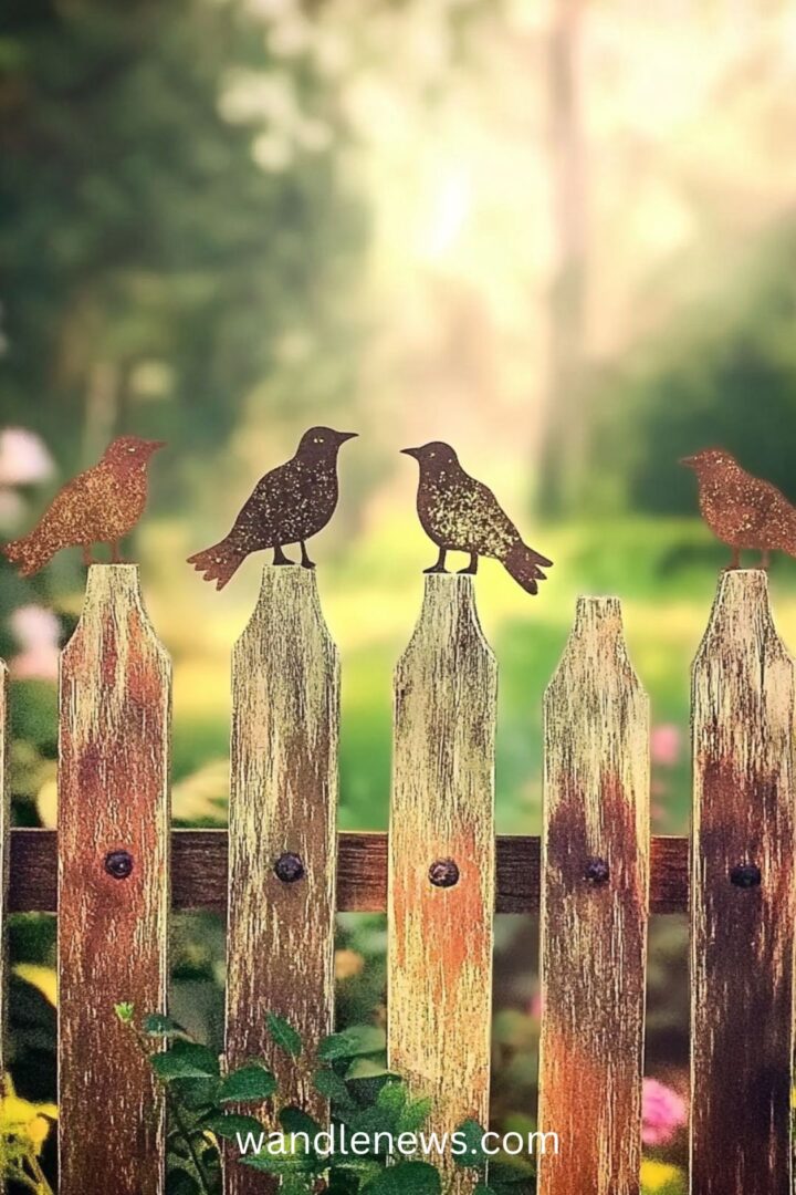 23 Creative Ideas to Transform Your Garden Fence into Art
