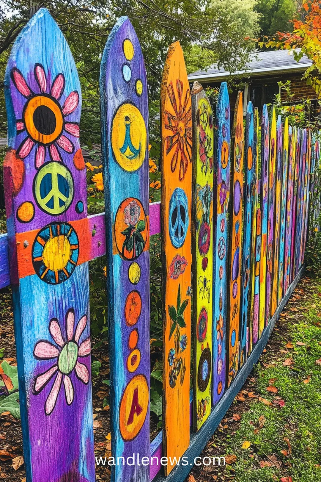 Discover 23 creative garden fence art ideas to elevate your outdoor space! From vibrant painted gate ideas to a stunning boho flower mural, these concepts inspire unique designs. Explore painted picket fences, whimsical painted flowers on fences, and wood fence murals. Perfect for DIY enthusiasts, these fence mural ideas will transform backyards. Dive into boho fence ideas and fence stencil ideas to add charm and personality to your yard!