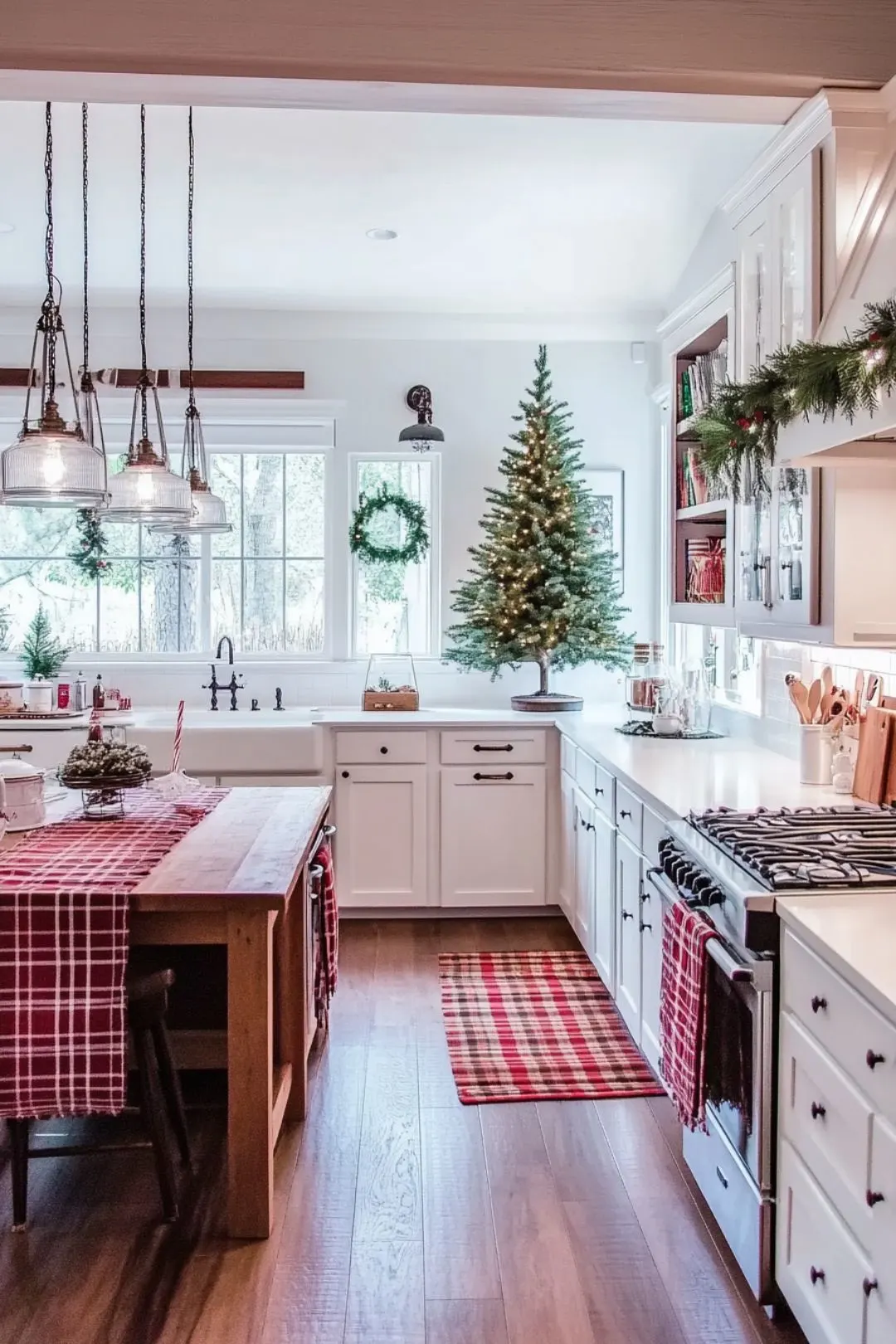 Get ready for the holidays with these inspiring Christmas Decor Inspiration ideas! Transform your space with Cozy Christmas Decor perfect for any Christmas Apartment. These Christmas Kitchen Decor ideas include simple Christmas decor that adds charm and warmth to your home. Embrace the magic of indoor Christmas vibes with pretty Christmas decorations, making your Christmas kitchen the heart of your celebrations. Discover beautiful Christmas Decorations For The Home that will spread festive cheer!