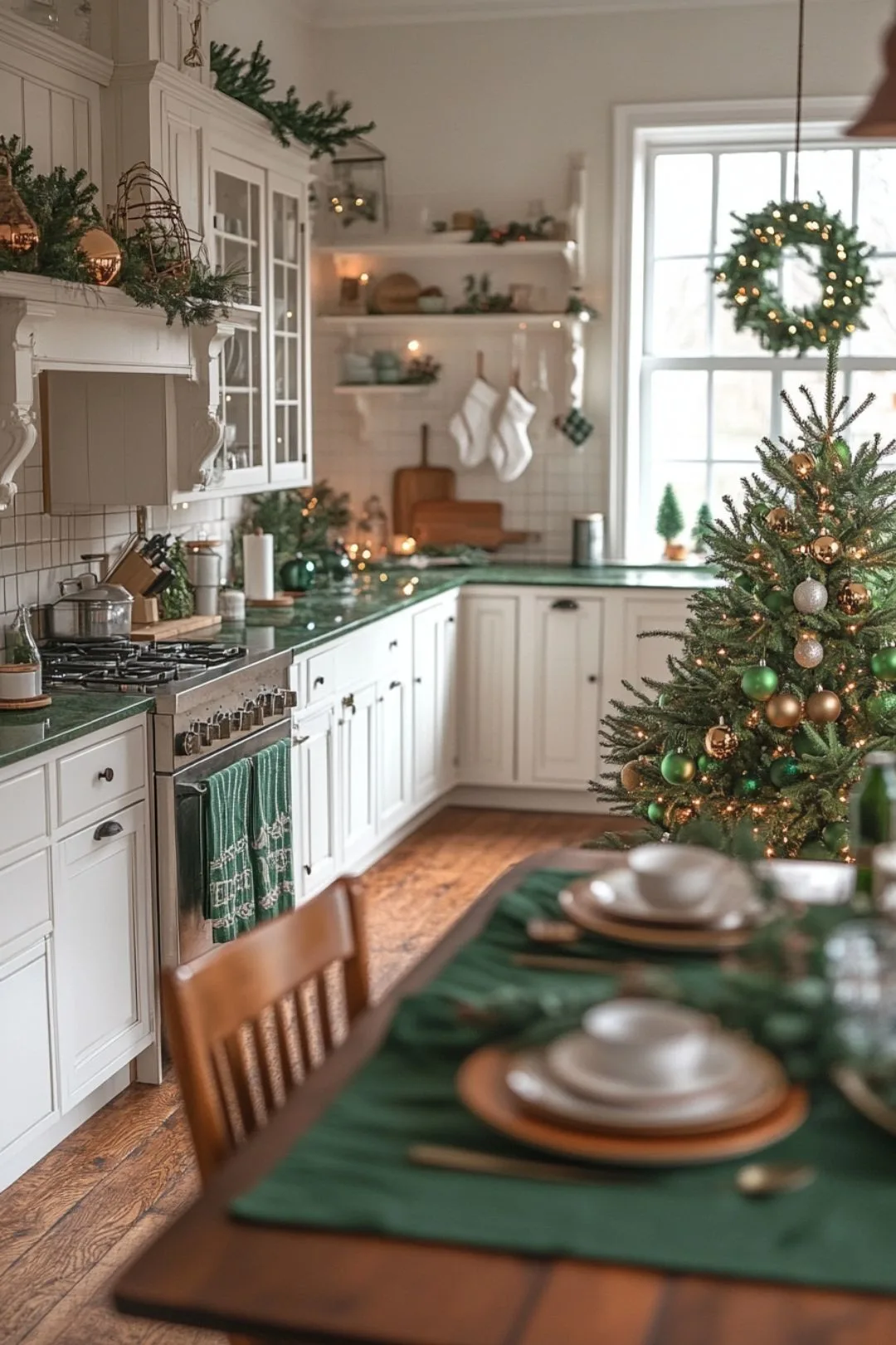 Get ready for the holidays with these inspiring Christmas Decor Inspiration ideas! Transform your space with Cozy Christmas Decor perfect for any Christmas Apartment. These Christmas Kitchen Decor ideas include simple Christmas decor that adds charm and warmth to your home. Embrace the magic of indoor Christmas vibes with pretty Christmas decorations, making your Christmas kitchen the heart of your celebrations. Discover beautiful Christmas Decorations For The Home that will spread festive cheer!