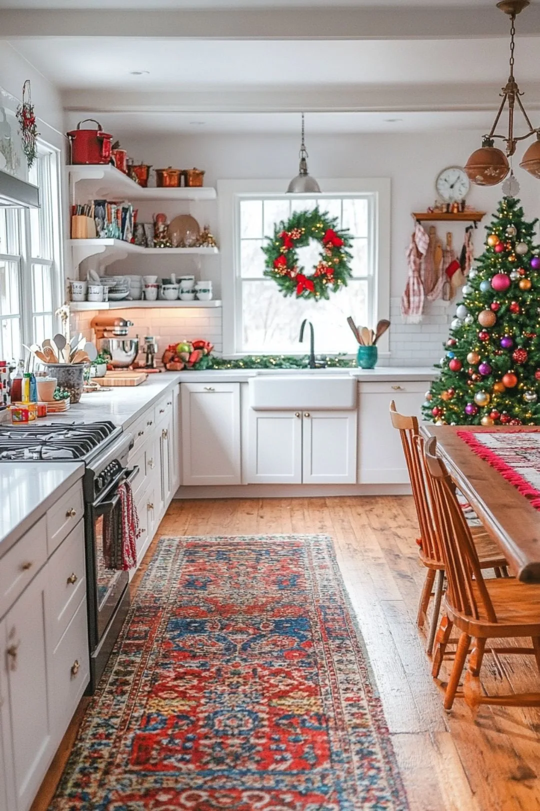 Get ready for the holidays with these inspiring Christmas Decor Inspiration ideas! Transform your space with Cozy Christmas Decor perfect for any Christmas Apartment. These Christmas Kitchen Decor ideas include simple Christmas decor that adds charm and warmth to your home. Embrace the magic of indoor Christmas vibes with pretty Christmas decorations, making your Christmas kitchen the heart of your celebrations. Discover beautiful Christmas Decorations For The Home that will spread festive cheer!