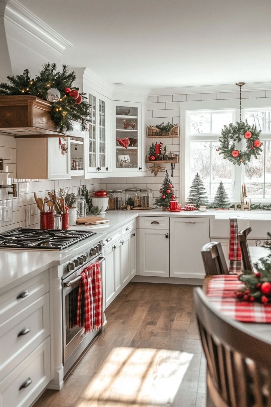 Get ready for the holidays with these inspiring Christmas Decor Inspiration ideas! Transform your space with Cozy Christmas Decor perfect for any Christmas Apartment. These Christmas Kitchen Decor ideas include simple Christmas decor that adds charm and warmth to your home. Embrace the magic of indoor Christmas vibes with pretty Christmas decorations, making your Christmas kitchen the heart of your celebrations. Discover beautiful Christmas Decorations For The Home that will spread festive cheer!