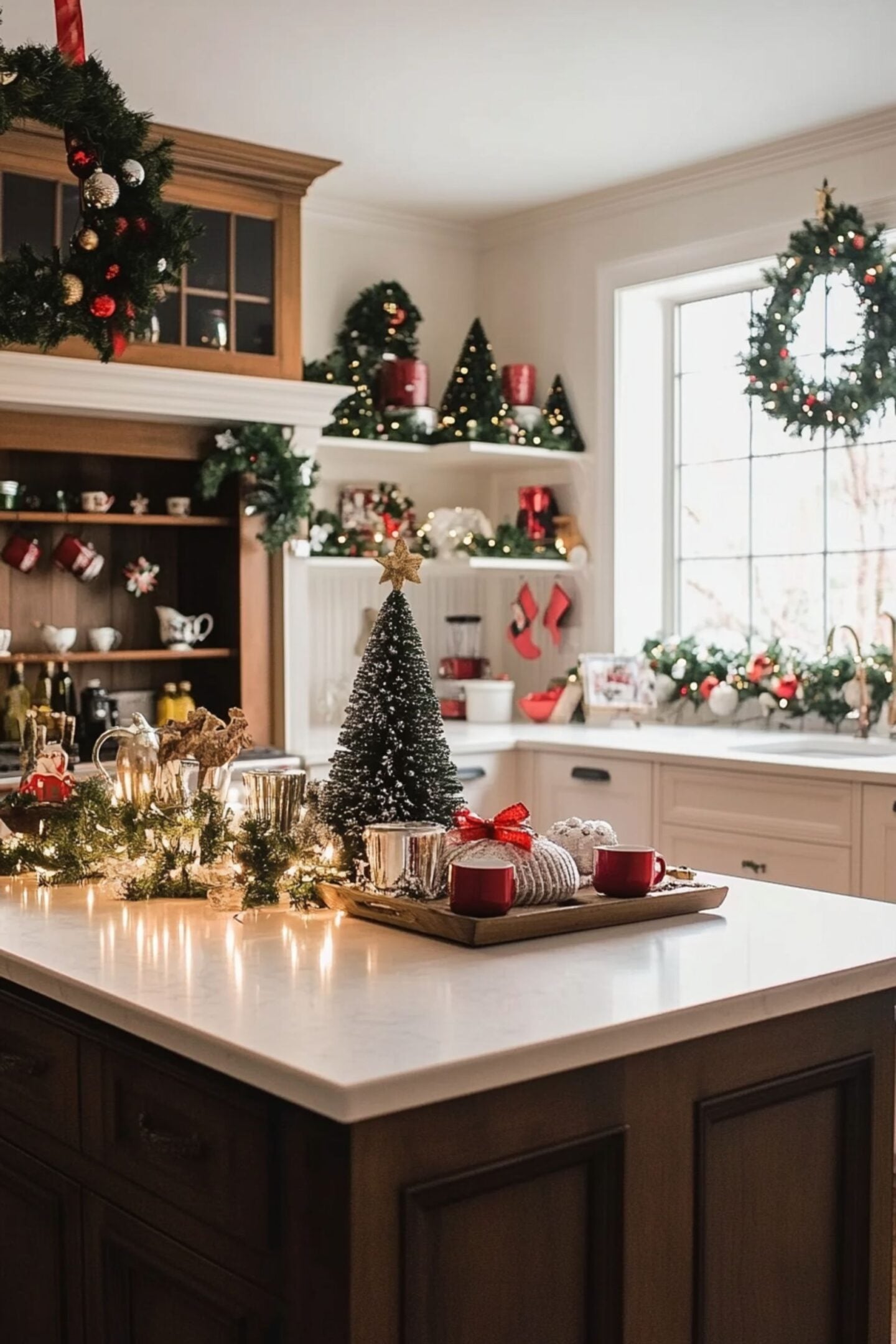 Get ready for the holidays with these inspiring Christmas Decor Inspiration ideas! Transform your space with Cozy Christmas Decor perfect for any Christmas Apartment. These Christmas Kitchen Decor ideas include simple Christmas decor that adds charm and warmth to your home. Embrace the magic of indoor Christmas vibes with pretty Christmas decorations, making your Christmas kitchen the heart of your celebrations. Discover beautiful Christmas Decorations For The Home that will spread festive cheer!