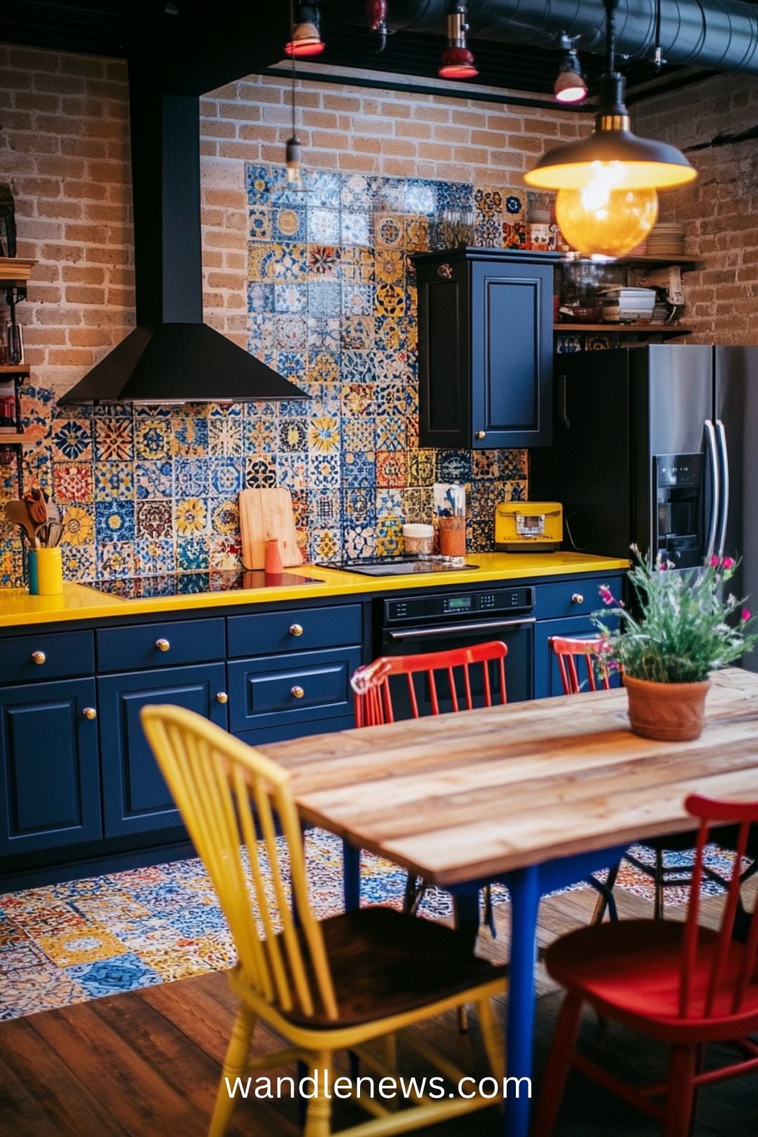Explore stunning Navy Blue Kitchen Ideas that elevate your space with a modern touch! Discover how blue and white kitchen countertops can create a fresh look, or consider a blue accent kitchen island for a bold statement. Our article showcases colorful modern kitchen designs featuring kitchens with blue cabinets, including charming periwinkle blue kitchens and chic French blue kitchen islands. Whether you prefer blue kitchen islands with white cabinets or unique kitchen designs with color, find inspiration for your dream kitchen today!
