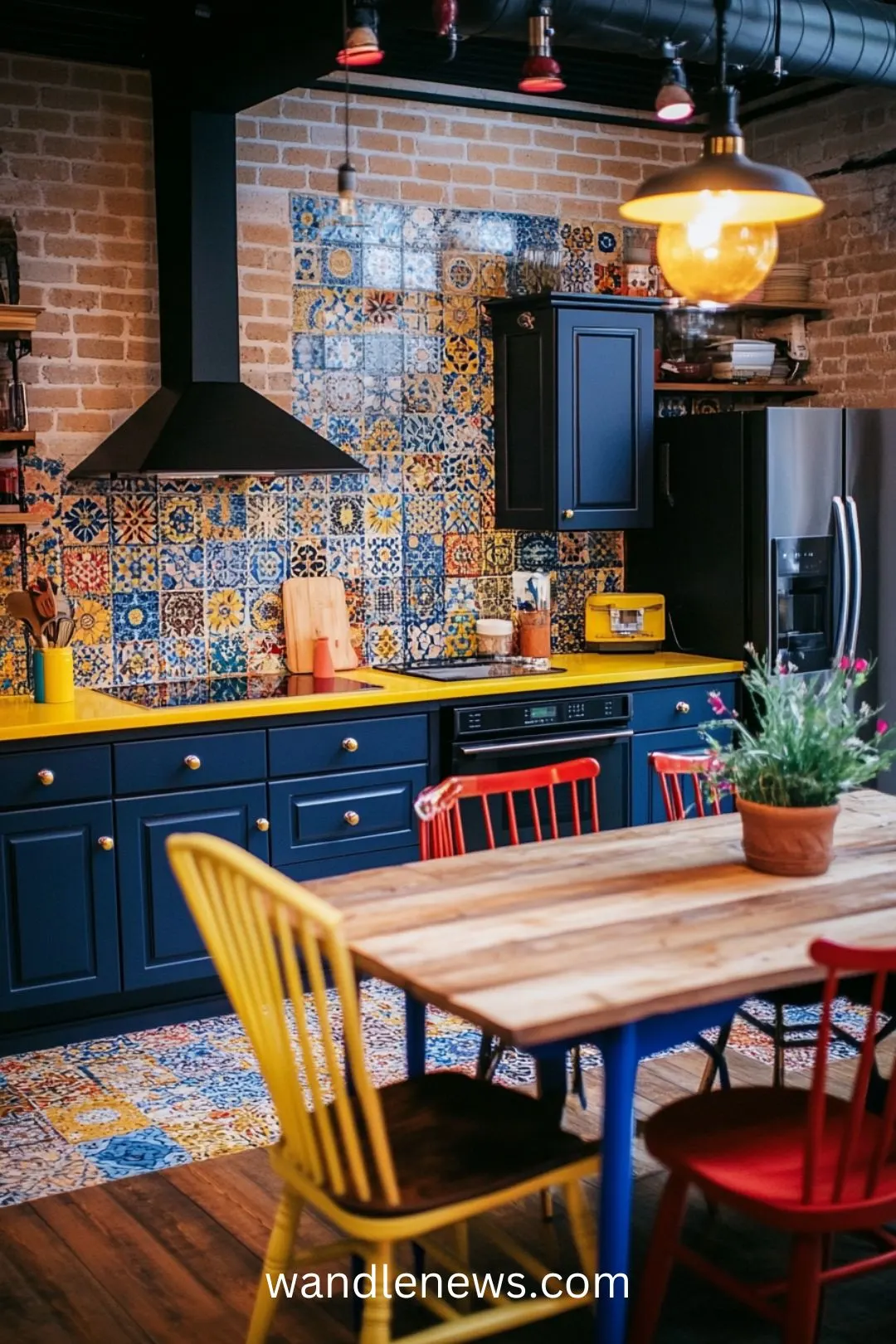 Explore stunning Navy Blue Kitchen Ideas that elevate your space with a modern touch! Discover how blue and white kitchen countertops can create a fresh look, or consider a blue accent kitchen island for a bold statement. Our article showcases colorful modern kitchen designs featuring kitchens with blue cabinets, including charming periwinkle blue kitchens and chic French blue kitchen islands. Whether you prefer blue kitchen islands with white cabinets or unique kitchen designs with color, find inspiration for your dream kitchen today!