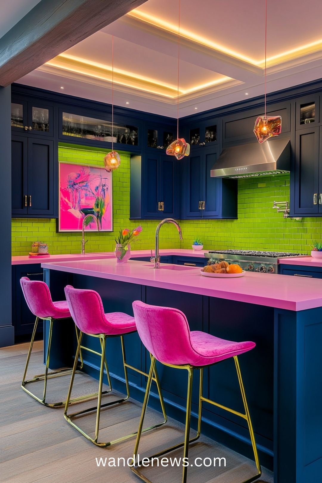 Explore stunning Navy Blue Kitchen Ideas that elevate your space with a modern touch! Discover how blue and white kitchen countertops can create a fresh look, or consider a blue accent kitchen island for a bold statement. Our article showcases colorful modern kitchen designs featuring kitchens with blue cabinets, including charming periwinkle blue kitchens and chic French blue kitchen islands. Whether you prefer blue kitchen islands with white cabinets or unique kitchen designs with color, find inspiration for your dream kitchen today!