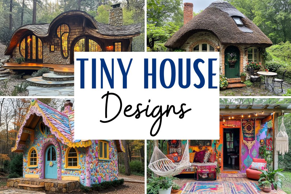 Explore unique tiny house designs, perfect for tiny cabins, container living, or homestead life! From charming facades to the best tiny house exteriors, find endless tiny house inspiration for your dream retreat. Whether you're building a house community or looking for creative living ideas, these designs showcase the beauty of small spaces!