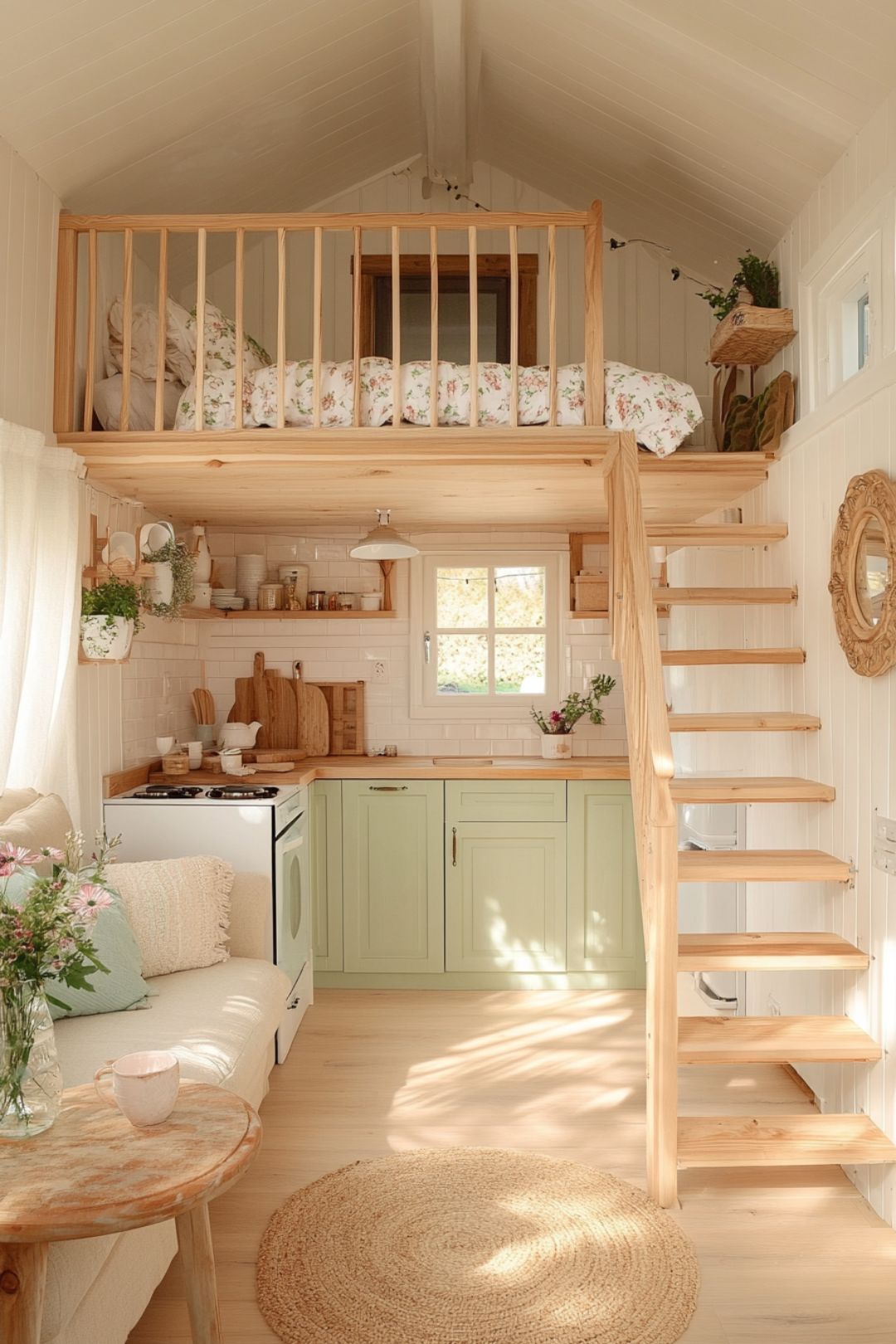 Discover 19 stunning Tiny House Interior Design ideas that blend cozy, rustic, and luxury styles. From gothic details to cute cottage vibes, these designs showcase space-saving solutions, wooden accents, and inspiring layouts like Tiny House Lofts, A-Frame Houses, and Timber Frame Tiny Houses. Perfect for creating your dream Tiny Cabin or finding Tiny House Inspiration!