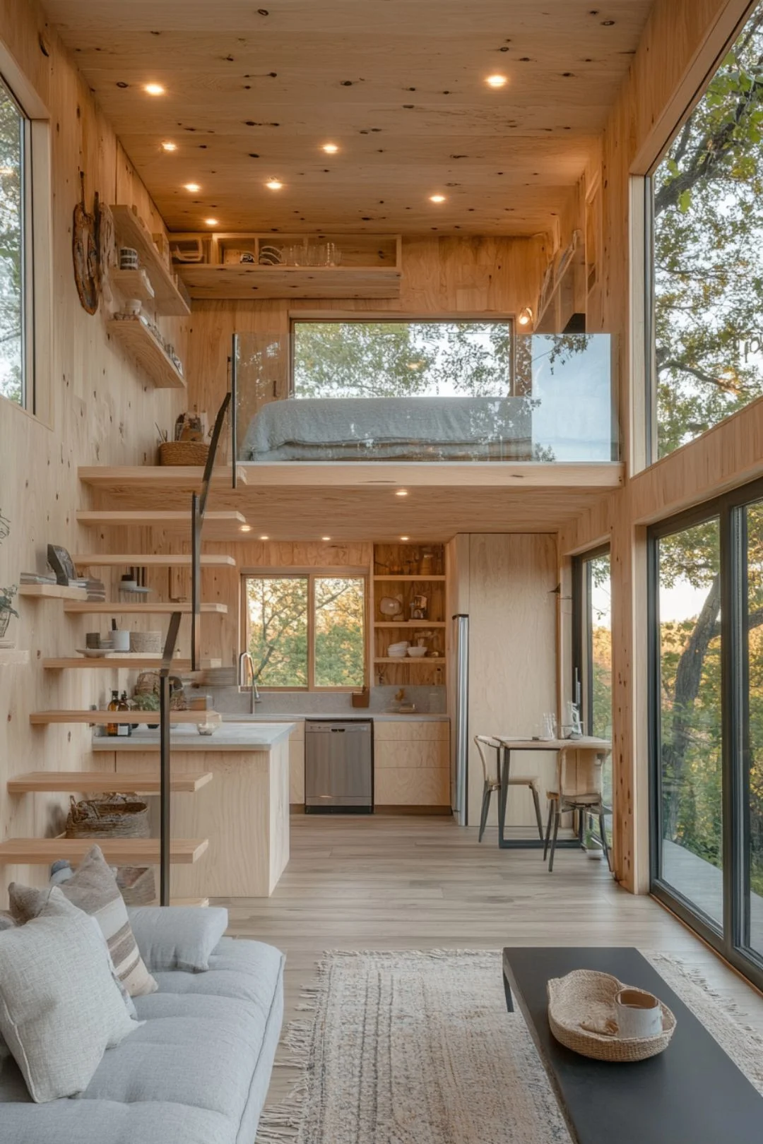 Discover 19 stunning Tiny House Interior Design ideas that blend cozy, rustic, and luxury styles. From gothic details to cute cottage vibes, these designs showcase space-saving solutions, wooden accents, and inspiring layouts like Tiny House Lofts, A-Frame Houses, and Timber Frame Tiny Houses. Perfect for creating your dream Tiny Cabin or finding Tiny House Inspiration!