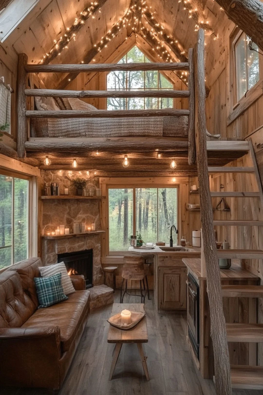 Discover 19 stunning Tiny House Interior Design ideas that blend cozy, rustic, and luxury styles. From gothic details to cute cottage vibes, these designs showcase space-saving solutions, wooden accents, and inspiring layouts like Tiny House Lofts, A-Frame Houses, and Timber Frame Tiny Houses. Perfect for creating your dream Tiny Cabin or finding Tiny House Inspiration!