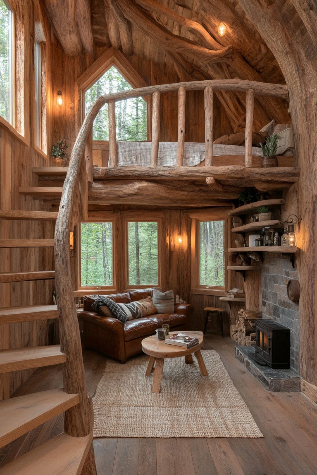 Discover 19 stunning Tiny House Interior Design ideas that blend cozy, rustic, and luxury styles. From gothic details to cute cottage vibes, these designs showcase space-saving solutions, wooden accents, and inspiring layouts like Tiny House Lofts, A-Frame Houses, and Timber Frame Tiny Houses. Perfect for creating your dream Tiny Cabin or finding Tiny House Inspiration!
