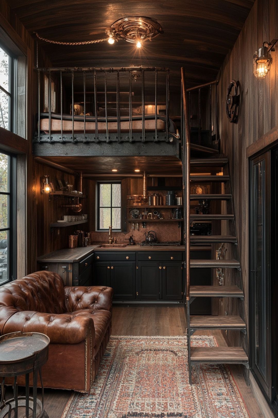 Discover 19 stunning Tiny House Interior Design ideas that blend cozy, rustic, and luxury styles. From gothic details to cute cottage vibes, these designs showcase space-saving solutions, wooden accents, and inspiring layouts like Tiny House Lofts, A-Frame Houses, and Timber Frame Tiny Houses. Perfect for creating your dream Tiny Cabin or finding Tiny House Inspiration!