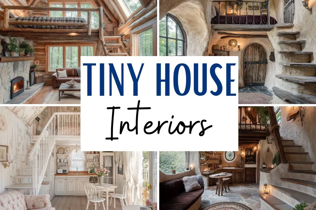 Discover 19 stunning Tiny House Interior Design ideas that blend cozy, rustic, and luxury styles. From gothic details to cute cottage vibes, these designs showcase space-saving solutions, wooden accents, and inspiring layouts like Tiny House Lofts, A-Frame Houses, and Timber Frame Tiny Houses. Perfect for creating your dream Tiny Cabin or finding Tiny House Inspiration!