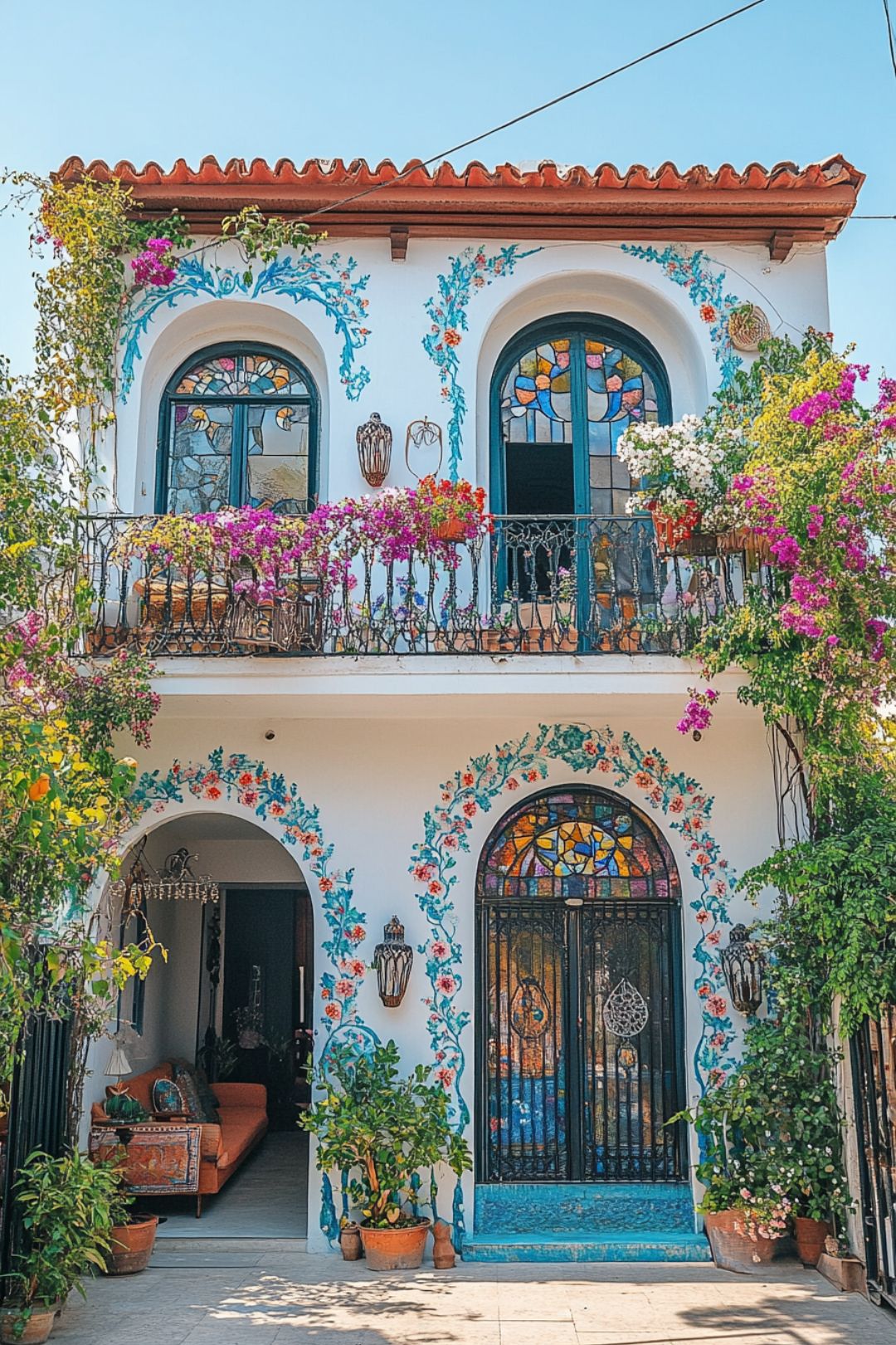 Get inspired by boho aesthetic exteriors with these Hippie House ideas!  Whether you love 70s style, beach cottages, tiny homes, or modern design, these Hippie Homes bring color, creativity, and free-spirited vibes. From Deco Boheme details to Earthship eco-living, explore bold paint ideas and unique touches like gongs and crystal bowls to create your own bohemian dream home.