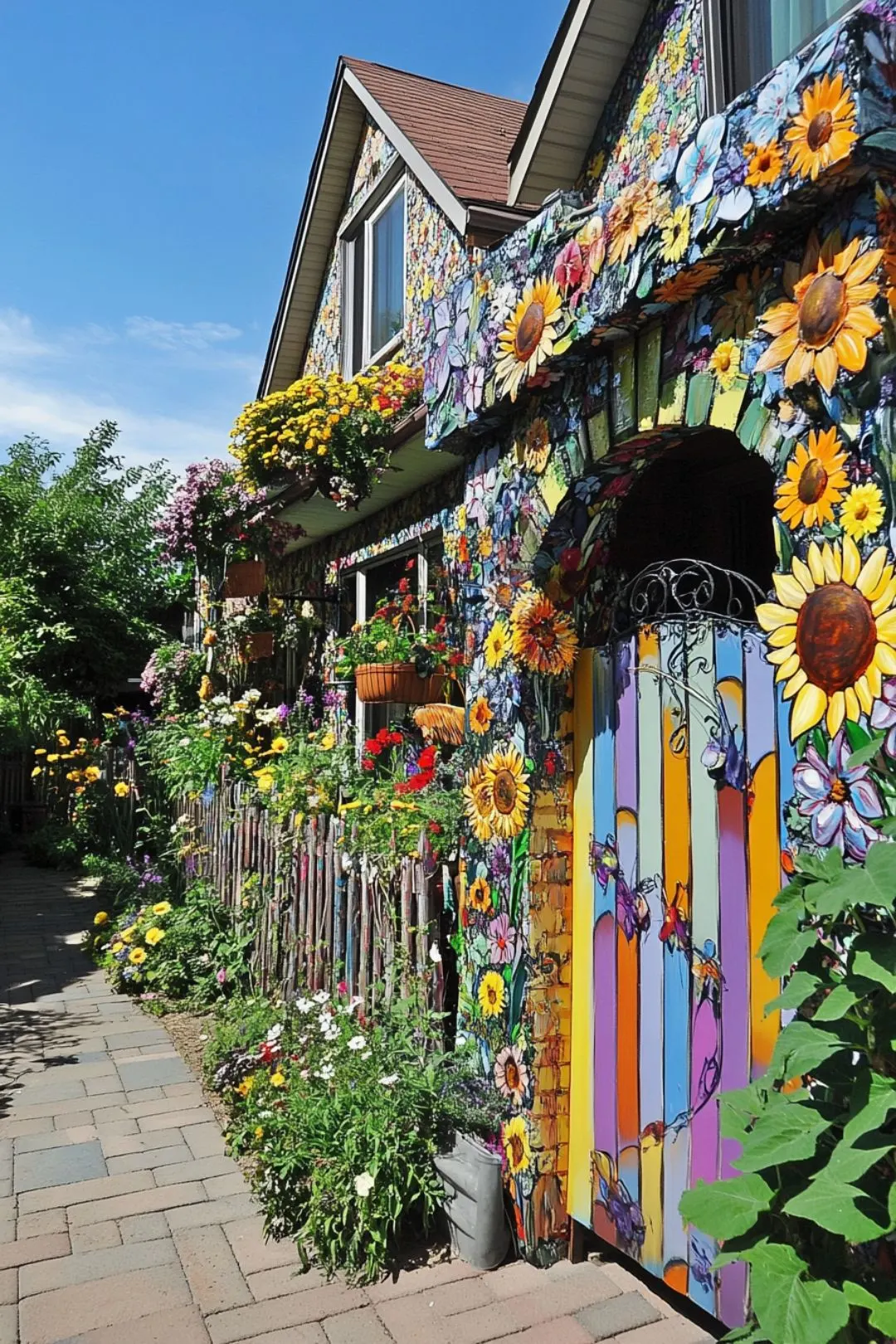 Get inspired by boho aesthetic exteriors with these Hippie House ideas! Whether you love 70s style, beach cottages, tiny homes, or modern design, these Hippie Homes bring color, creativity, and free-spirited vibes. From Deco Boheme details to Earthship eco-living, explore bold paint ideas and unique touches like gongs and crystal bowls to create your own bohemian dream home.