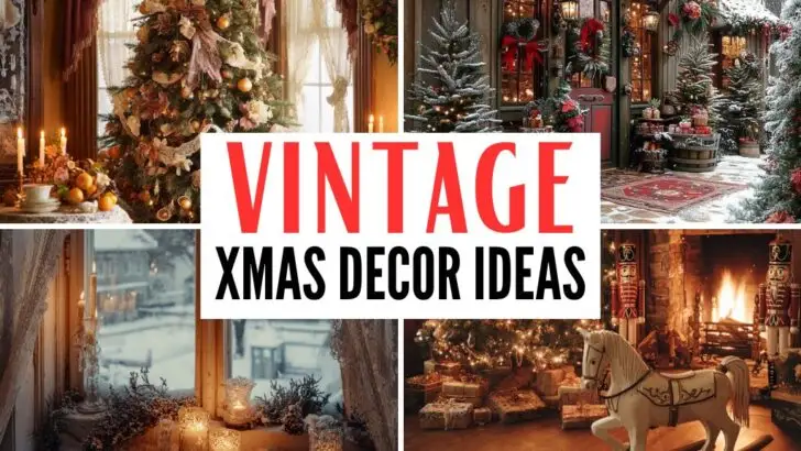 vintage christmas decor ideas