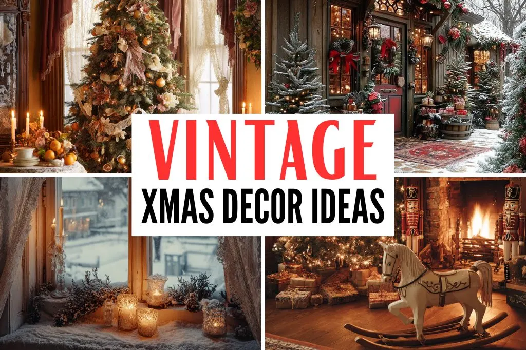 vintage christmas decor ideas
